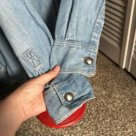 VINTAGE GORUSCH LTD Full Zip Denim Jacket Made in USA - Picture 4 of 6